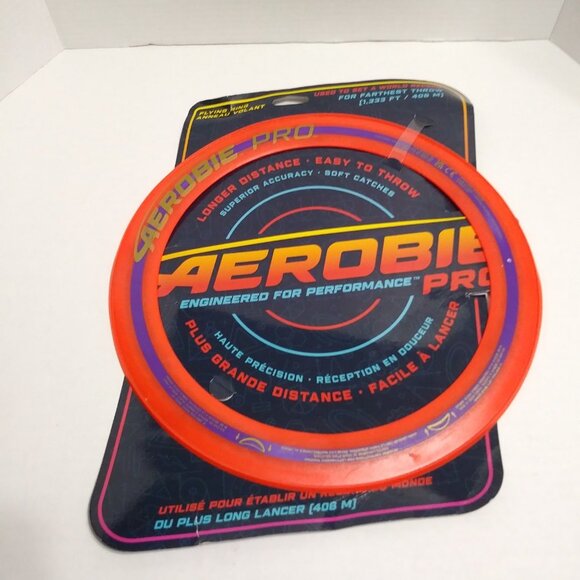 Aerobie Pro Ring Outdoor Flying Disc - Picture 4 of 9